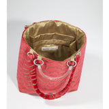 Magnetic Coral Large Tote