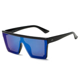 GUELPH Flat Top Square Oversize Sunglasses