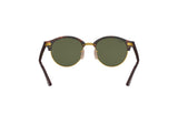 Ray-Ban RB4246F-990 Unisex Clubround Classic Polished Tortoise Round