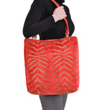 Magnetic Coral Large Tote