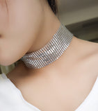 Disco Mesh Choker